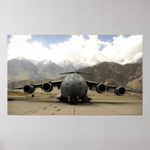 Poster Aéronefs C-17 Globemaster III
