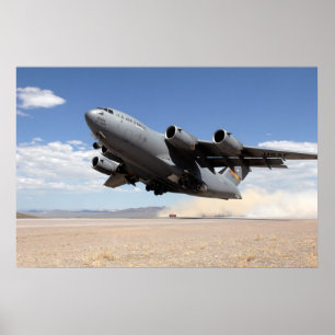 Poster Aéronefs C-17 Globemaster III