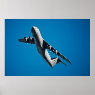 Poster Aéronefs C-5 Galaxy