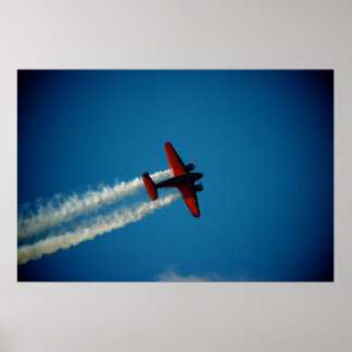 Poster Aéronefs classiques Beech 18