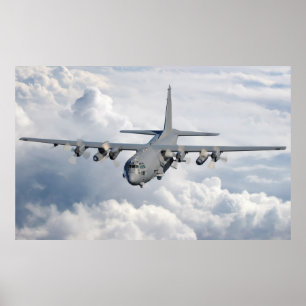 Poster Aéronefs de canonnière AC-130U