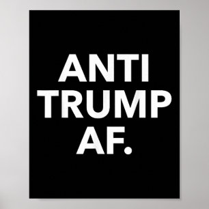 Poster Af anti-Trump