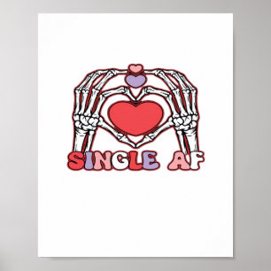 Poster Af Skeleton Mains Valentines Classic