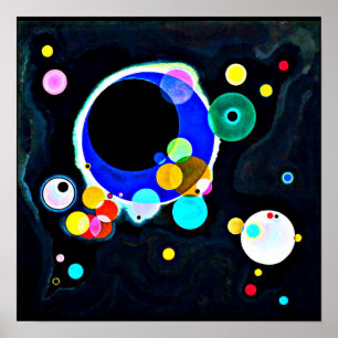 Poster Affiche-Classique/Cru-Wassily Kandinsky 12