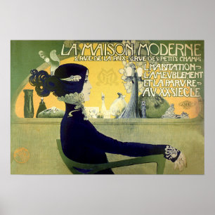 Poster Affiche/copie : La Maison Moderne (la Chambre