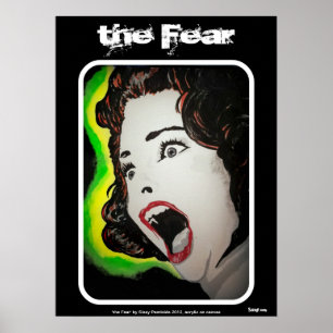 Poster "affiche de la crainte"