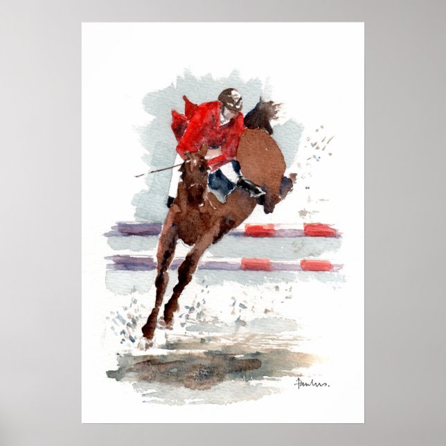 Poster Affiche/impression 'Clear Round' (Devant)