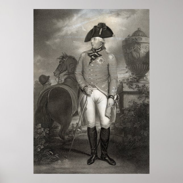 Poster Affiche/impression du roi George III (Devant)