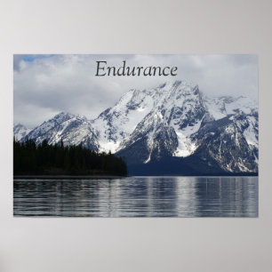 Poster Affiche-Résistance de motivation
