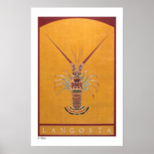 Poster Affiches, copies et cadres de Langosta