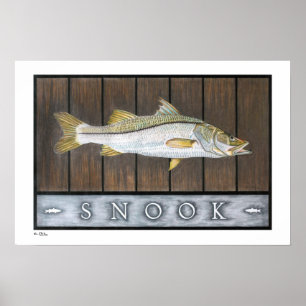Poster Affiches, imprimés et cadres de Snook