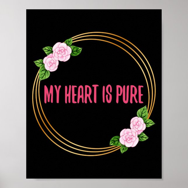 Poster affirmations inspirantes pour la vie (Devant)