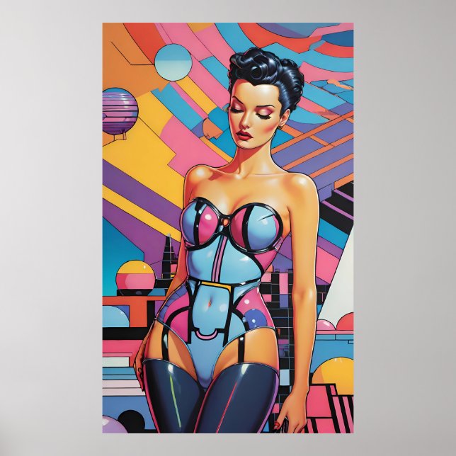 Poster Affluence - Ken Gage Art (Devant)