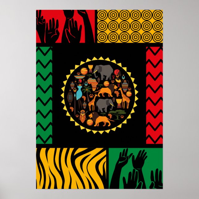 Poster africain (Devant)