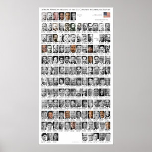 Poster African American Members of Congress 1868-2012
