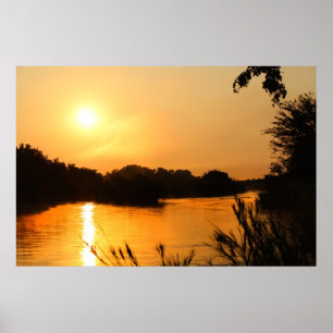 Poster African Sunset