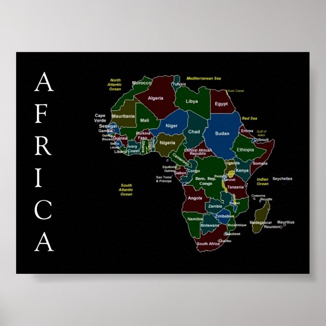 Poster Afrique (Devant)