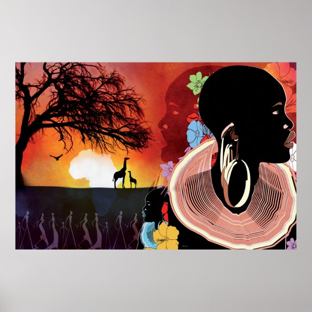 POSTER AFRIQUE (Devant)