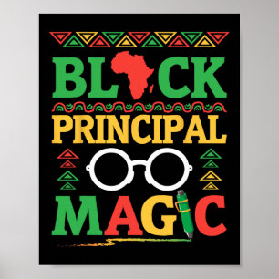 Poster Afrique Carte Stylo Livres Histoire Mois Noir Prin