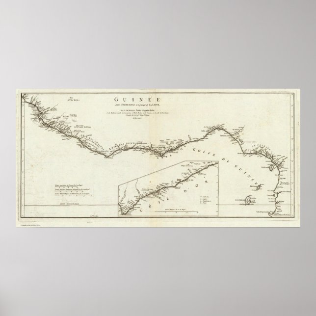 Poster Afrique centrale et occidentale (Devant)