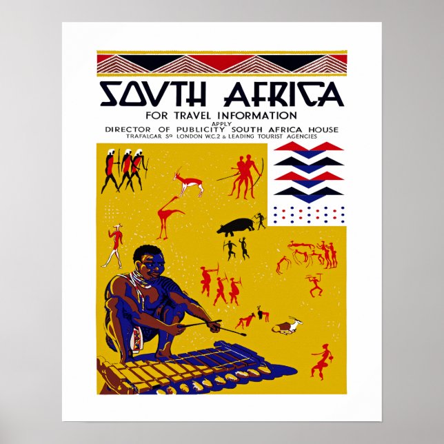 Poster Afrique du Sud (Devant)