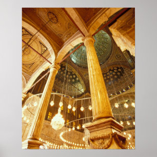Poster AFRIQUE, Égypte, Le Caire, Mosquée de Muhammad Ali