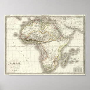 Poster Afrique - l'Afrique