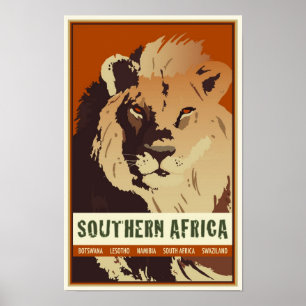 Poster Afrique méridionale