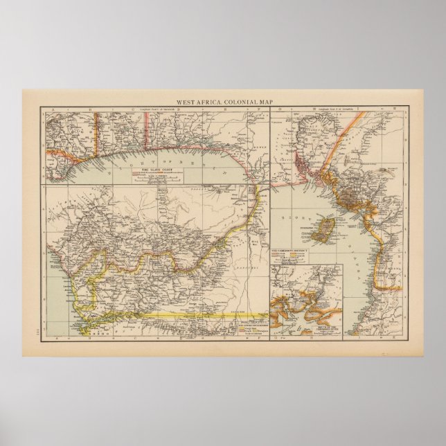Poster Afrique occidentale (Devant)
