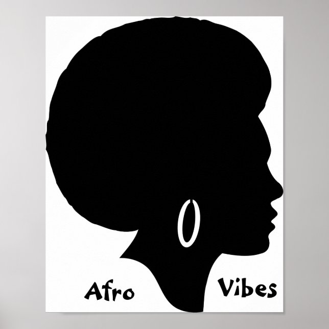 Poster Afro Vibes Art (Devant)