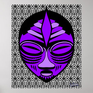 Poster Afroïde