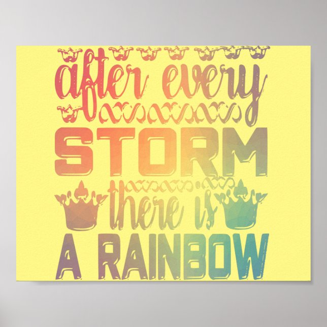 Poster After Every Storm There (Devant)