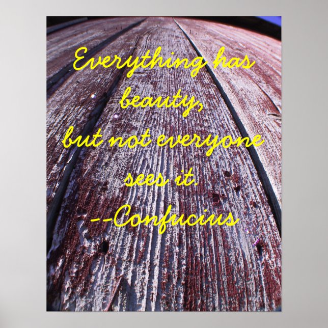 Poster Âgé à la perfection (Devant)