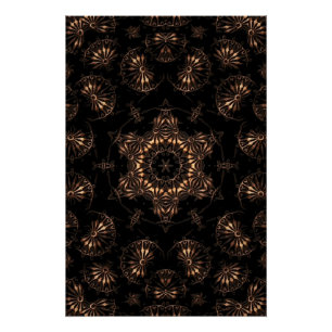Poster Âge de bronze Mandala