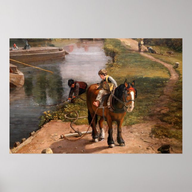 Poster Agent - Flatford Mill 1816 (Devant)