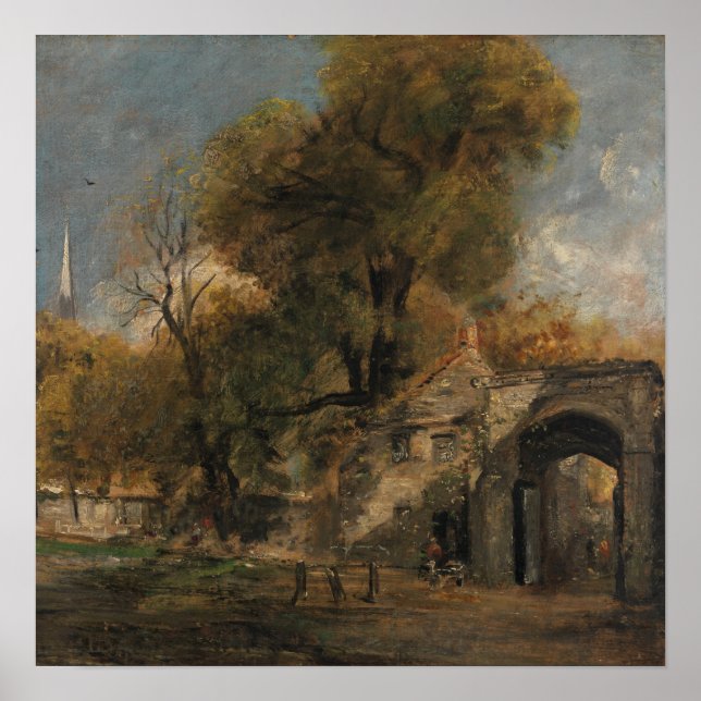 Poster Agent - Harnham Gate, Salisbury (Devant)