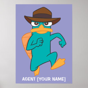 Poster Agent P en cours d'exécution