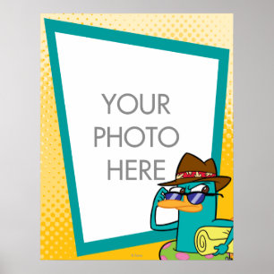 Poster Agent P personnalisable