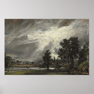 Poster Agent - Vue De Salisbury