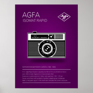 Poster Agfa Isomat Rapid