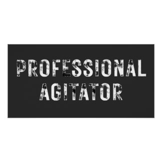 POSTER AGITATEUR PROFESSIONNEL