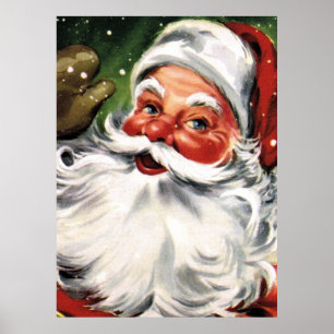 Poster Agiter le Père Noël