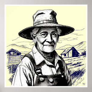 Poster Agricole - Art d'archives