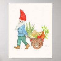 Agricole Marché Imprimerie d'art Gnome