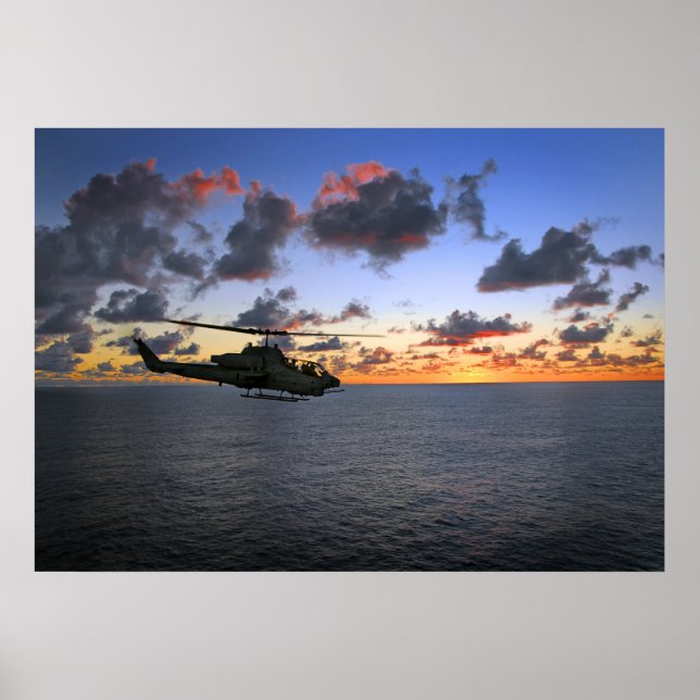 Poster AH-1 Super Cobra (Devant)