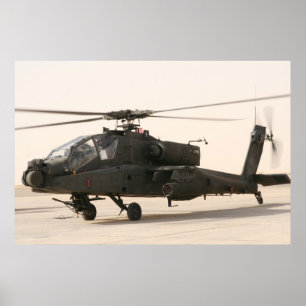 Poster AH-64 Apache