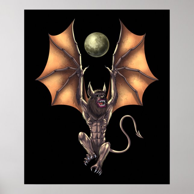 Poster Ahool de création Cryptid (Devant)