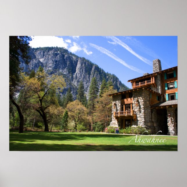 Poster Ahwahnee (Devant)