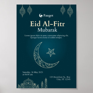 Poster Aïd Al-Fitr