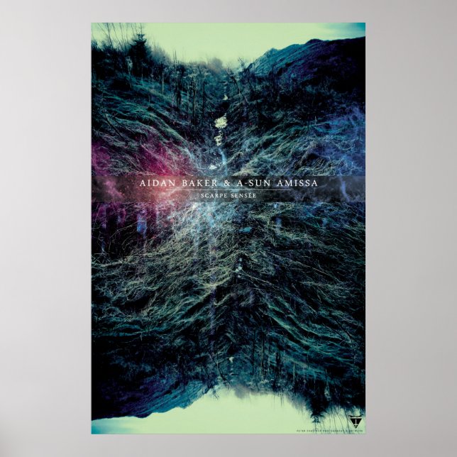 Poster Aidan Baker & A-Sun Amissa - Scarpe Sensée 24x36 (Devant)